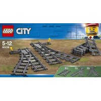 LEGO 60238 City Trains Wissels 6 stuks uitbreidingsset